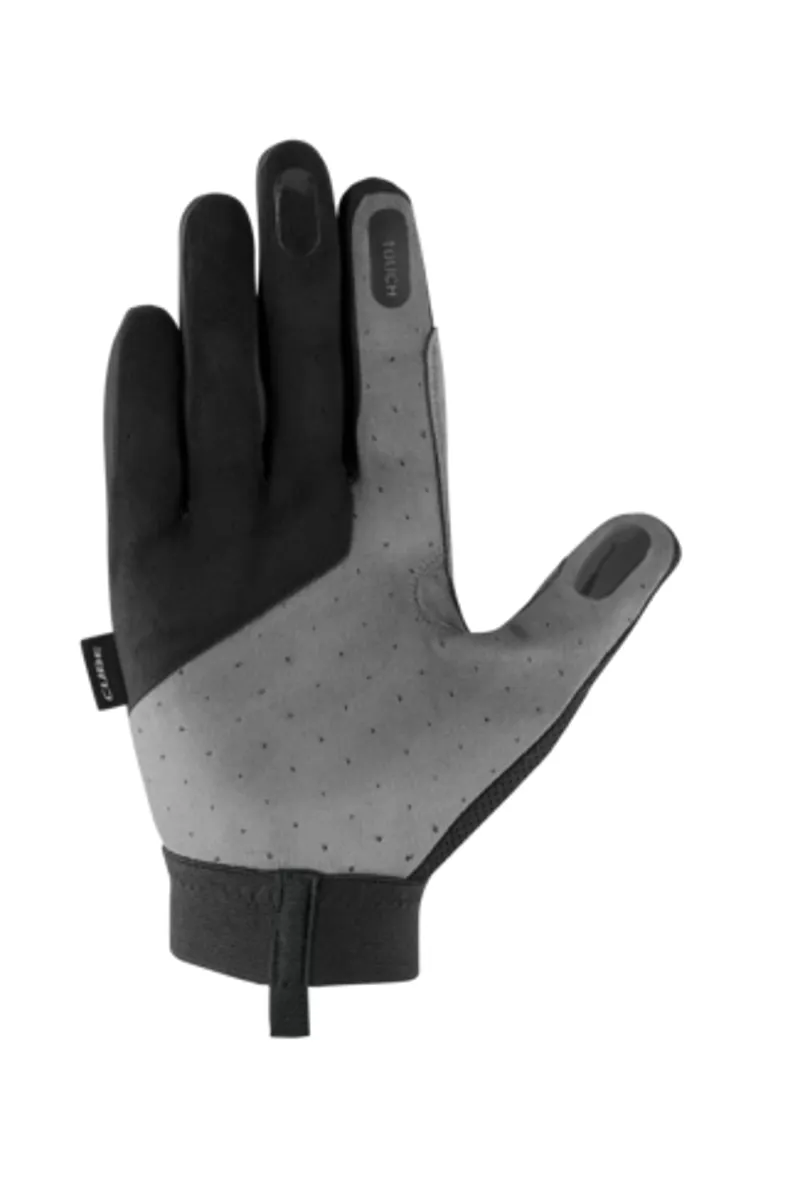 Cube Pro Long Finger Gloves - Black -1