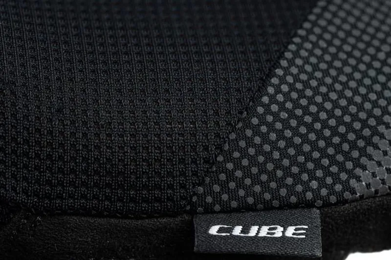 Cube Comfort Short Finger Gloves - Black/Grey -2