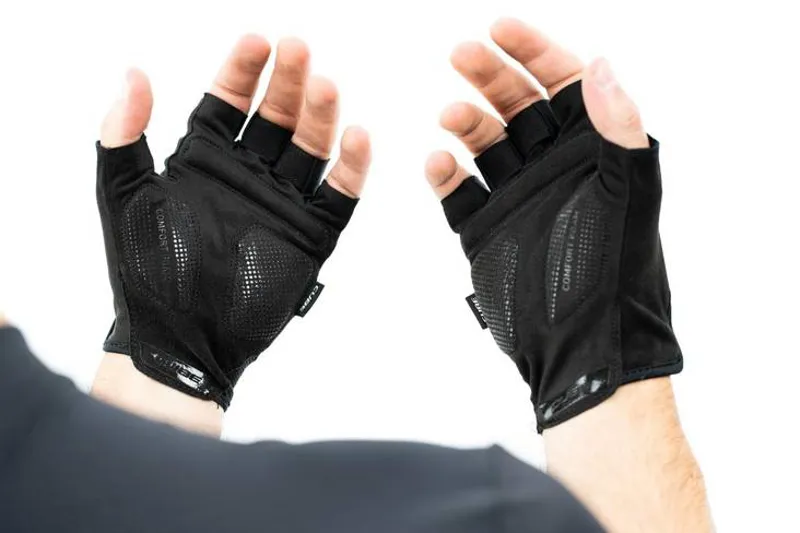 Cube Comfort Short Finger Gloves - Black/Grey -5