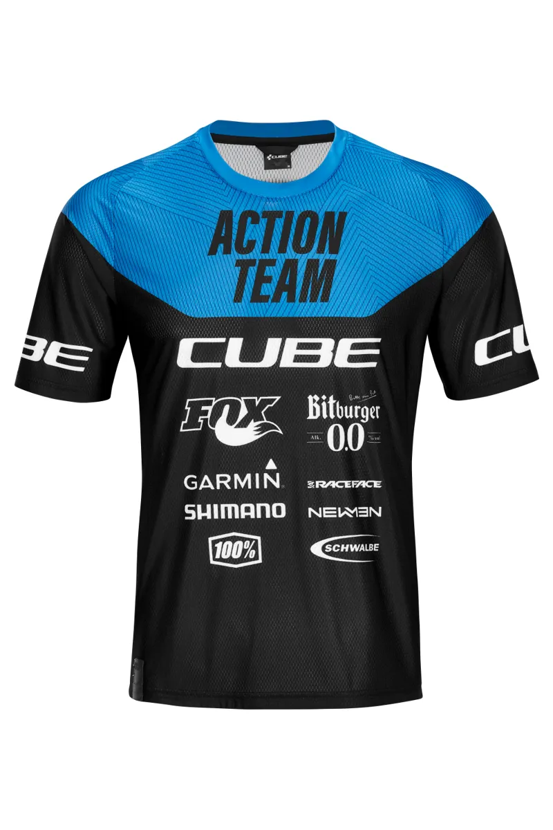 Cube Edge Round Neck Short Sleeve Jersey - X Action Team 