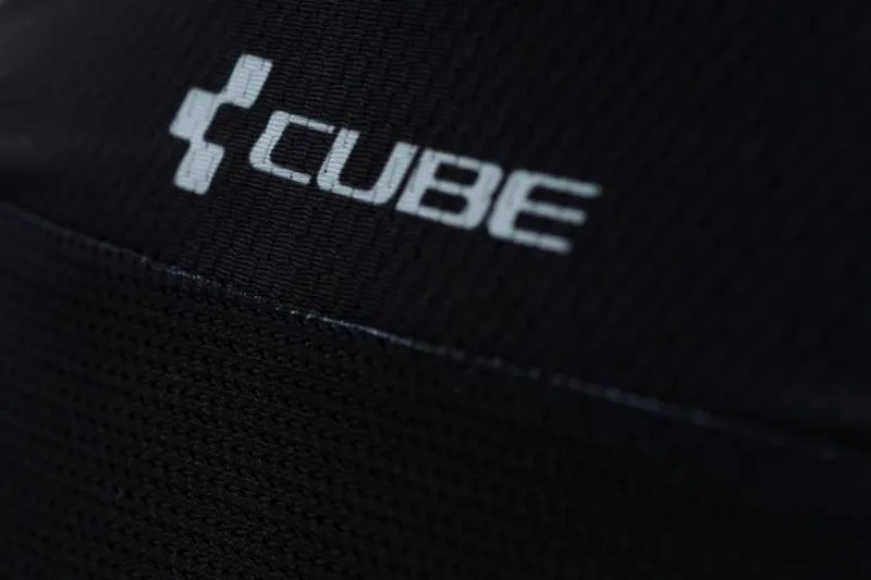 Cube Edge Round Neck Long Sleeve Jersey - Black/Orange -3