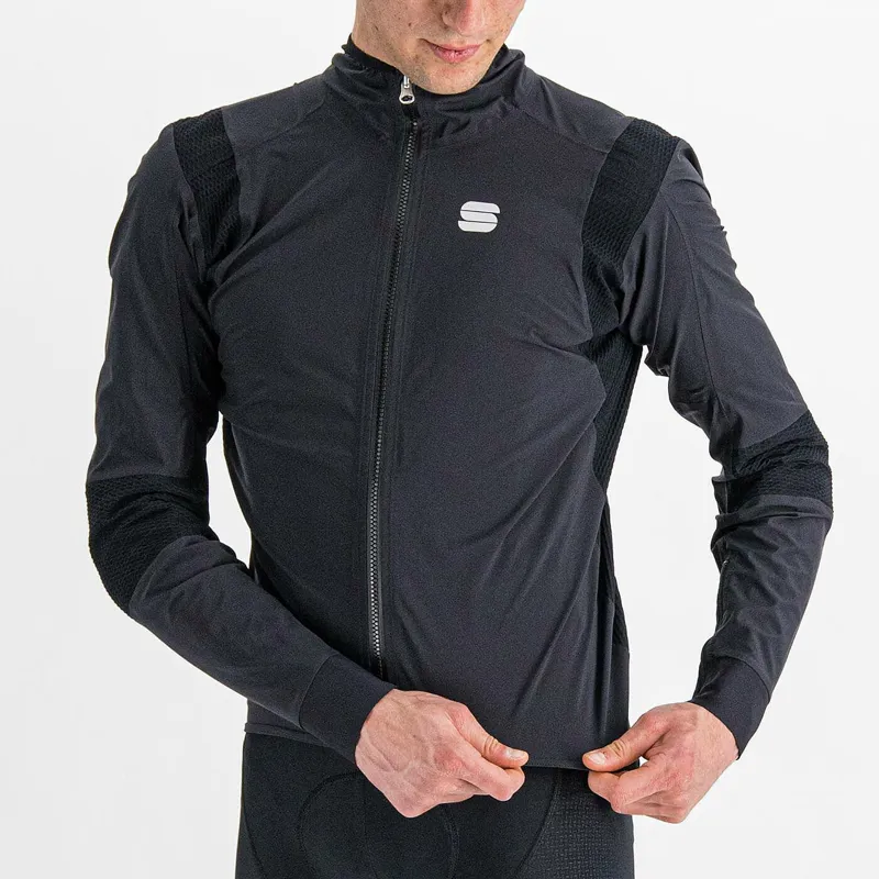 Sportful Aqua Pro Men's Waterproof Jacket - Black-4