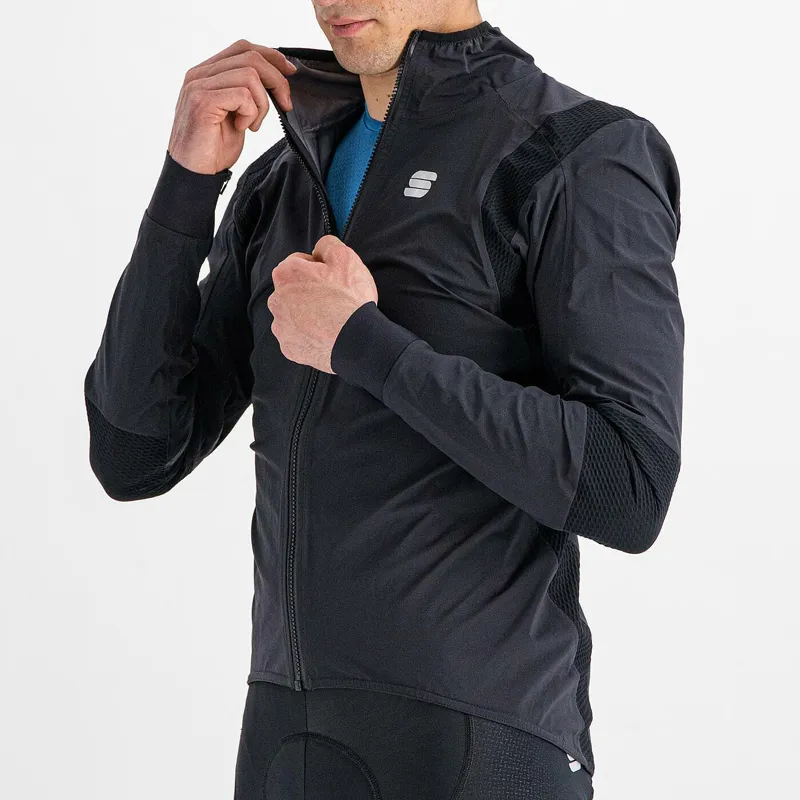 Sportful Aqua Pro Men's Waterproof Jacket - Black-5