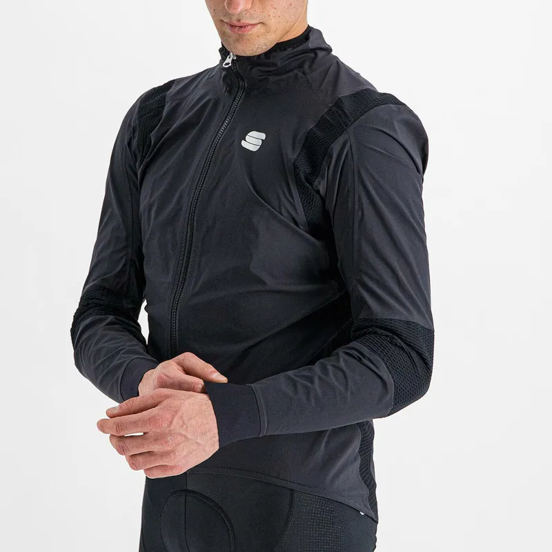 Sportful Aqua Pro Men's Waterproof Jacket - Black-6