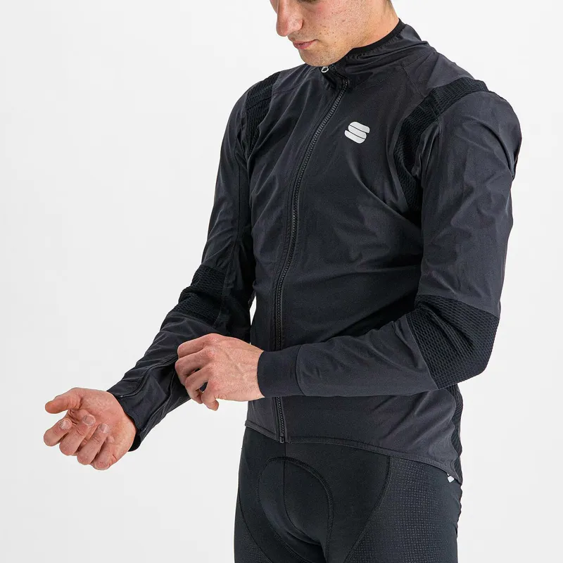 Sportful Aqua Pro Men's Waterproof Jacket - Black-7