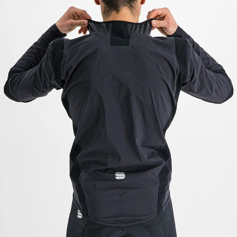 Sportful Aqua Pro Men's Waterproof Jacket - Black-8