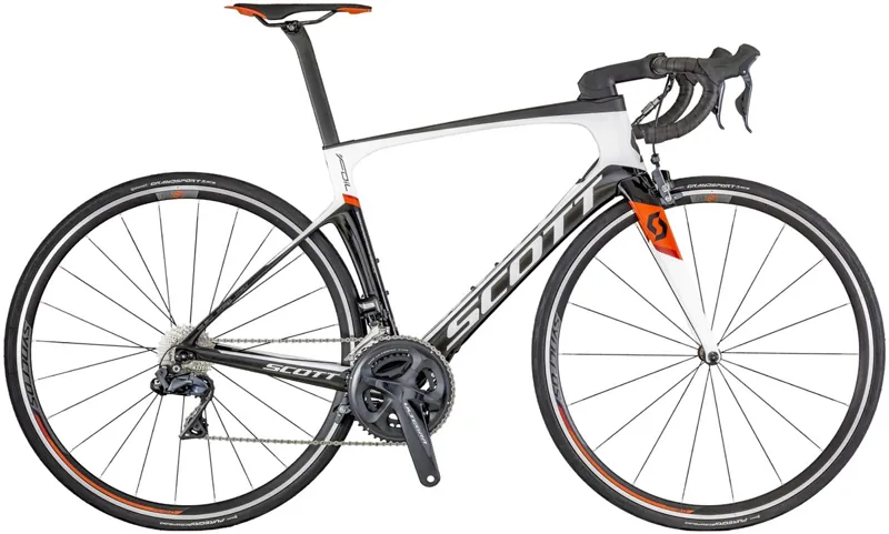 Scott Foil 10 2018 Road Bike - Black/White/Red