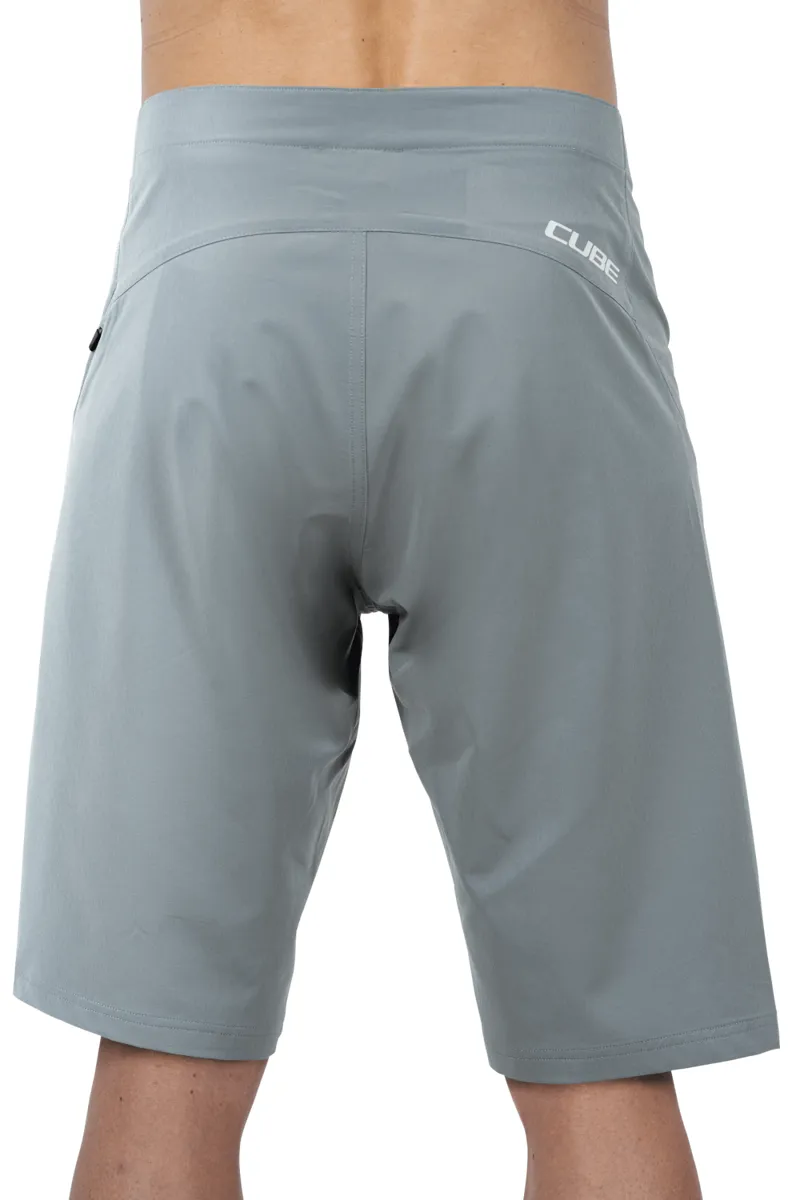 Cube Edge Lightweight Baggy Shorts - Grey -2