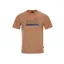 Cube Organic T-Shirt - Wheels and Mountains Brown 