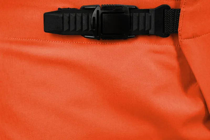 Cube Edge Lightweight Baggy Shorts - Orange -3