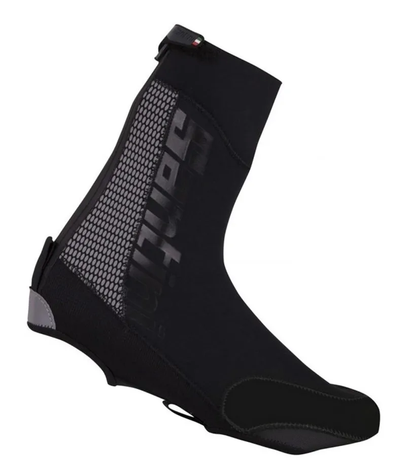 Santini Neo Optic Waterproof Overshoes - Black
