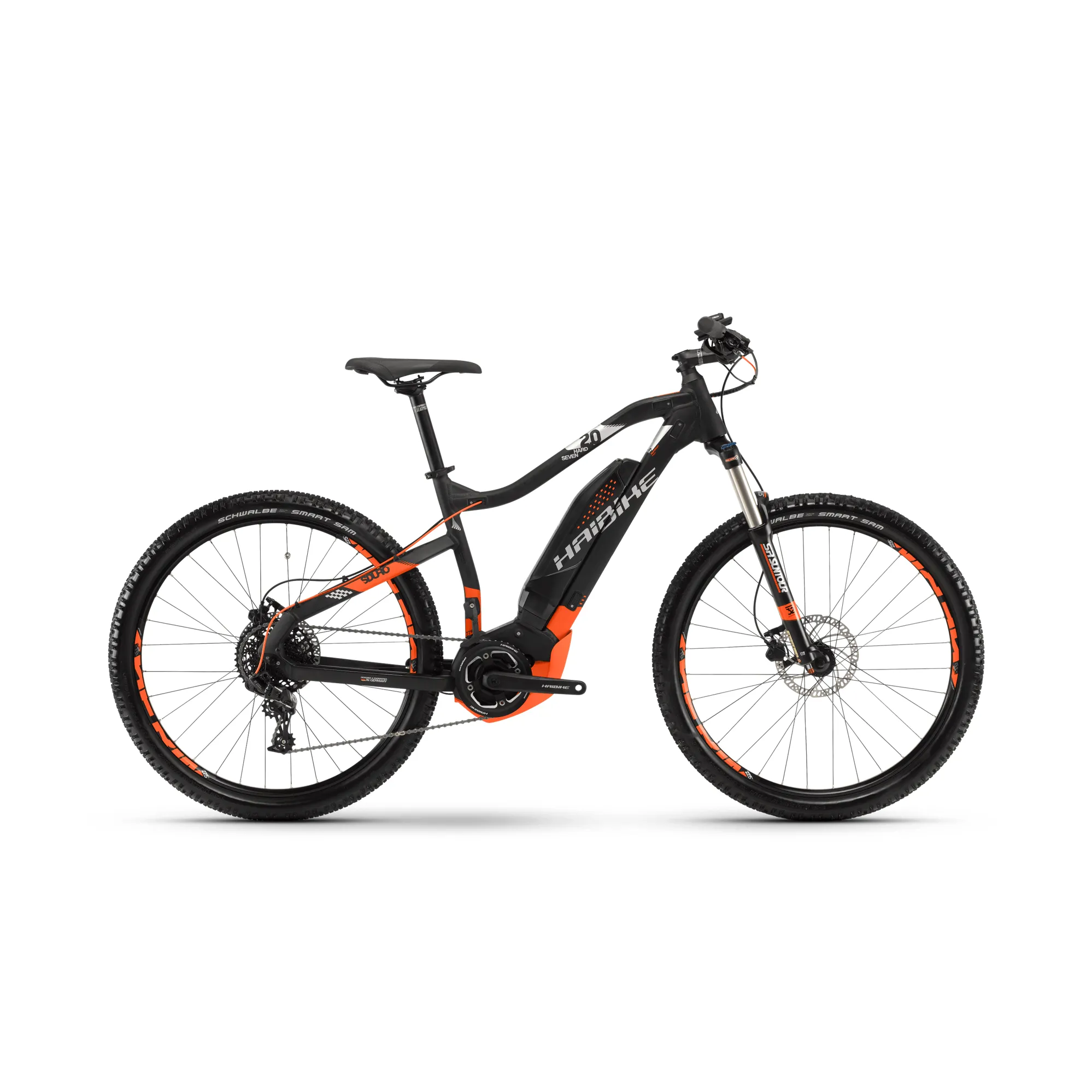 Haibike sDuro Hardseven 2.0 27.5 inch 2018 Electric MTB Black