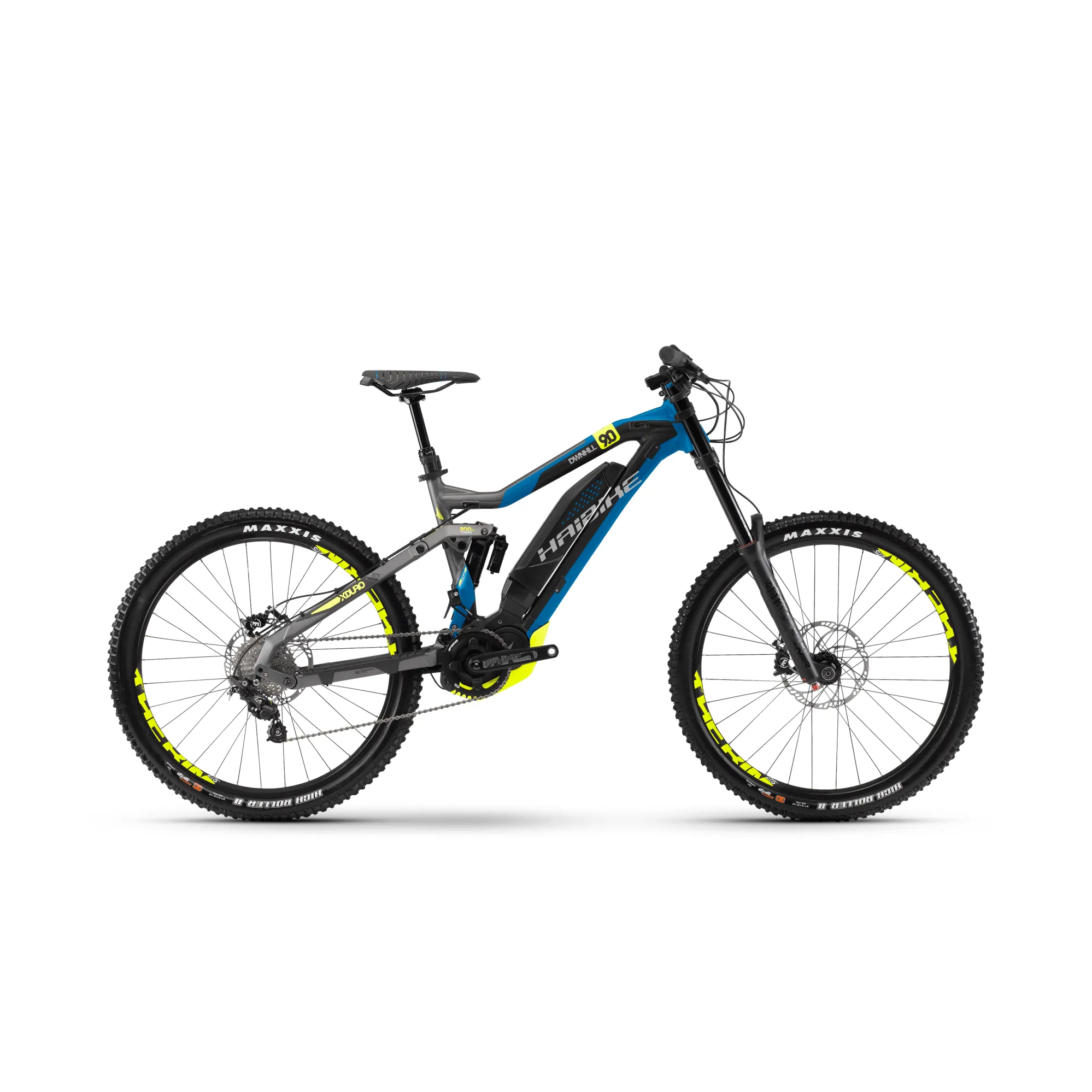 Haibike xDuro Downhill 9.0 27.5 inch 2018 Electric MTB Titanium