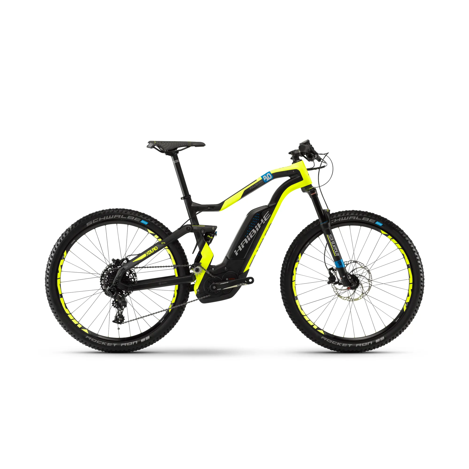 Haibike xDuro Fullseven Carbon 8.0 27.5 inch 2018 Electric MTB Carbon