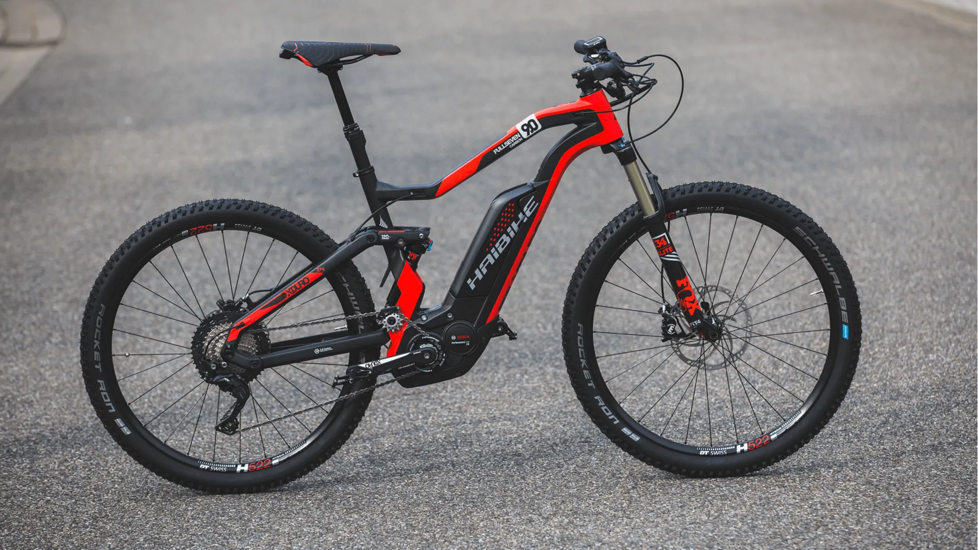 Haibike xDuro Fullseven Carbon 9.0 27.5 inch 2018 Electric MTB Carbon
