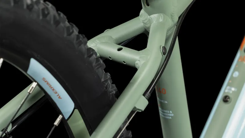 Cube Acid 240 Disc 24w 2024 Kids/Junior Bike - Green/Orange-4