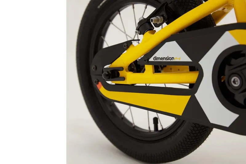 Ridgeback Dimension 14 Inch 2024 Kids Bike - Yellow-3