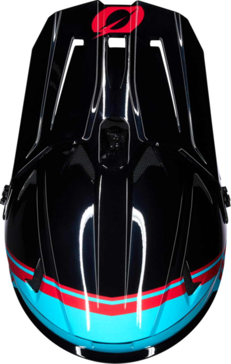 O'Neal Sonus Full Face MTB Helmet - Split Black/Teal-5