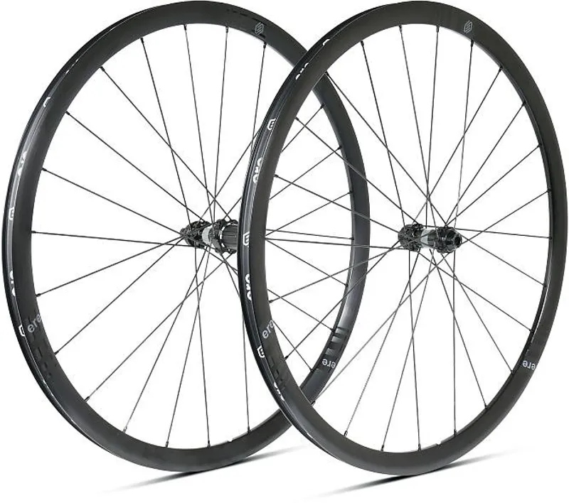 ERE Explorator GC 30 Alu Disc Road Wheelset - Shimano - Black/Black