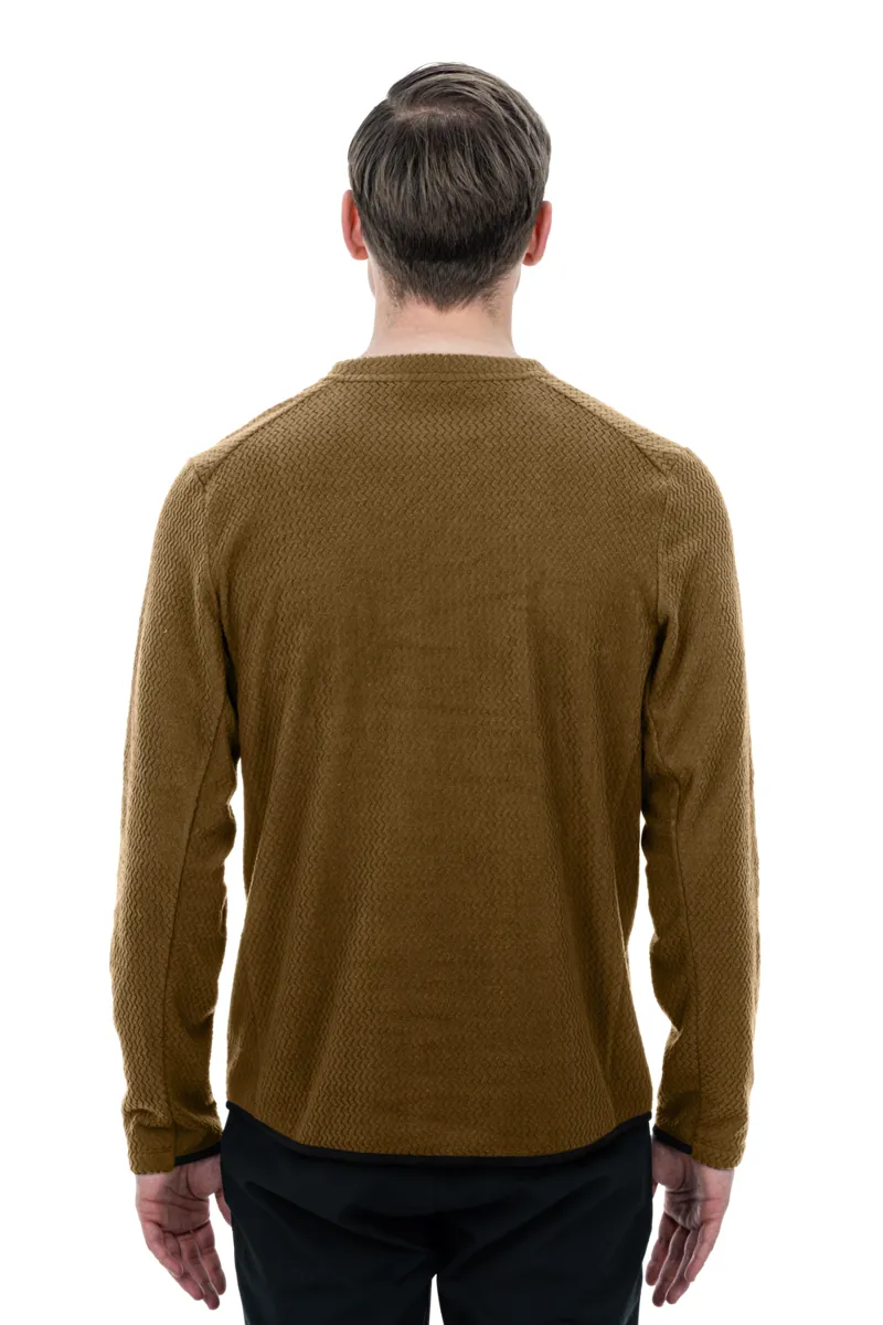 Cube ATX Fleece Men's Long Sleeve Jersey - Brown-2