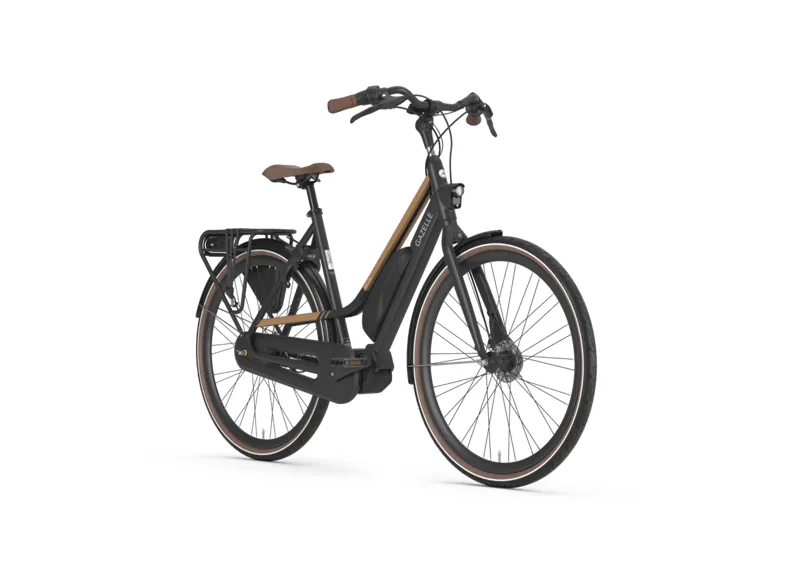 Gazelle CityGo C7 HMS Unisex 2023 Electric Hybrid Bike - 418Wh - Black-1