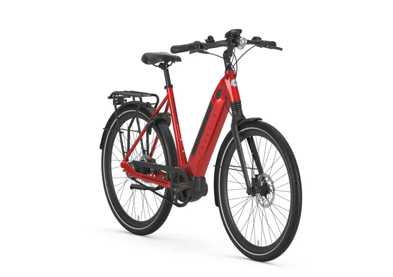 Gazelle Ultimate C8+ HMB 500wh Unisex 2023 Electric Hybrid Bike - Red-1