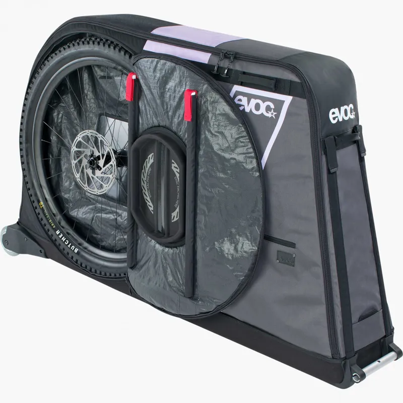 Evoc Bike Travel Bag Pro - Black/White/Grey-12