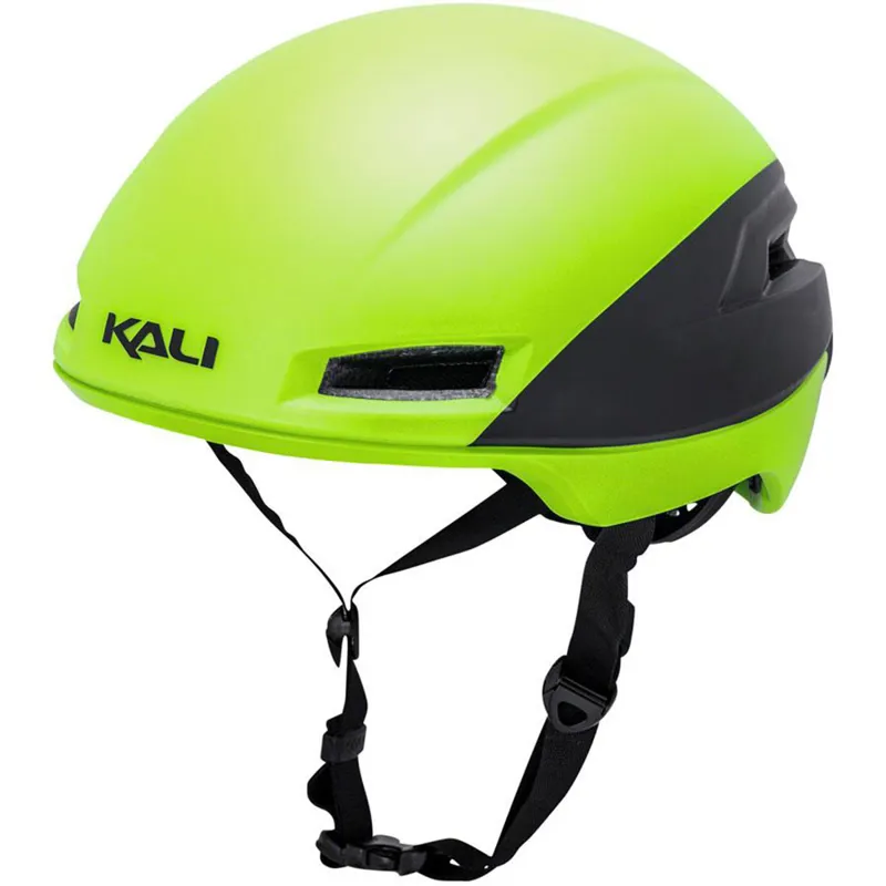 Kali Tava Flow Road Helmet - Matt Fluo Yellow/Black