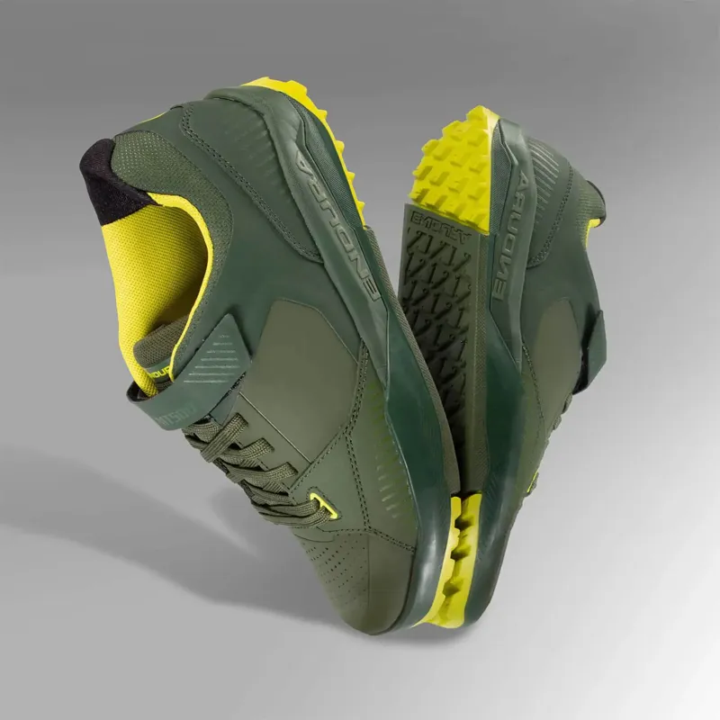 Endura MT500 Burner Flat Mountain Bike Shoes - Forest Green-2