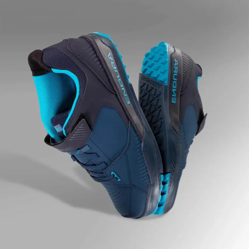 Endura MT500 Burner Clipless Mountain Bike Shoes - Navy-6