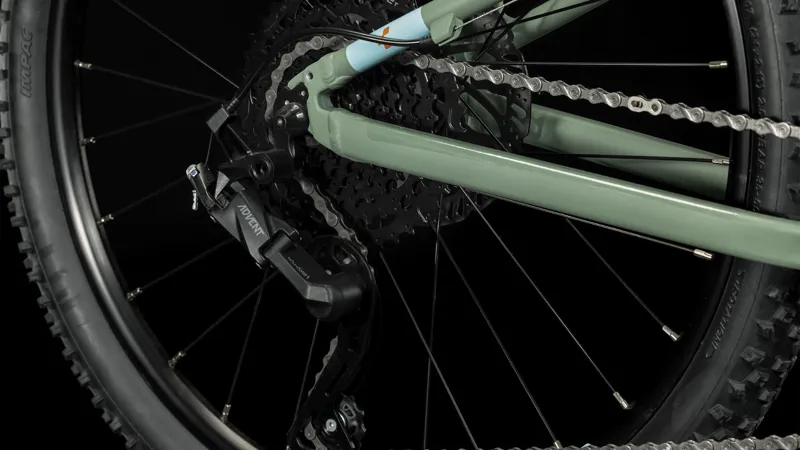 Cube Acid 240 Disc 24w 2024 Kids/Junior Bike - Green/Orange-6