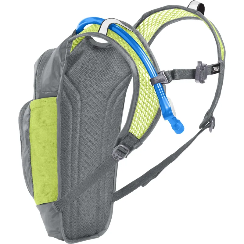 Camelbak Mini MULE 1.5l Reservoir Kids Hydration Pack - Grey/Green-1