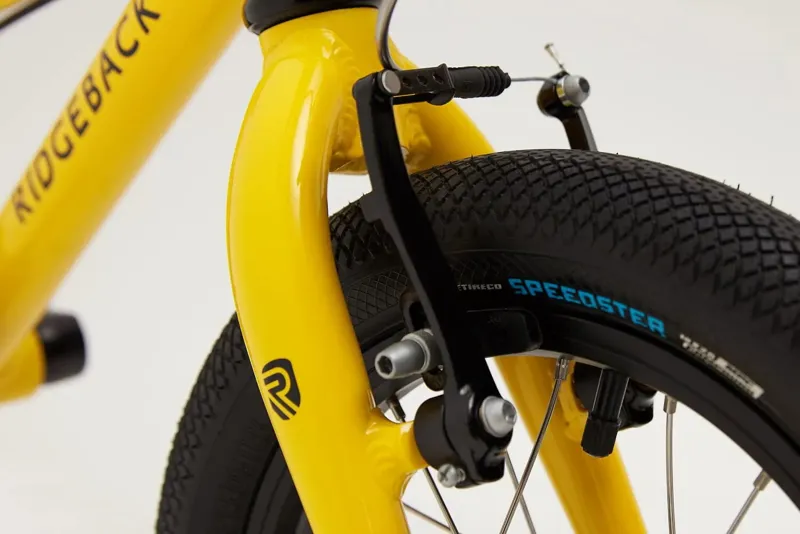 Ridgeback Dimension 14 Inch 2024 Kids Bike - Yellow-5