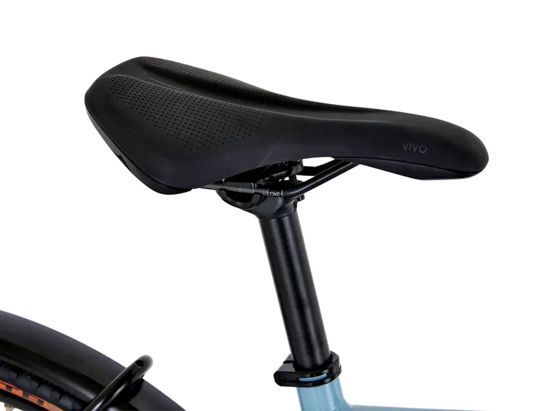 Raleigh Trace Electric Hybrid Bike - Blue-4