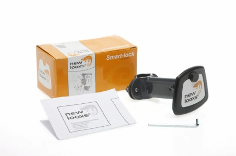 New Looxs Basket Brackets - Black - Handlebar