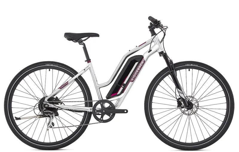 Ridgeback Arcus 1 Open Frame 2025 Electric Urban Bike - Silver