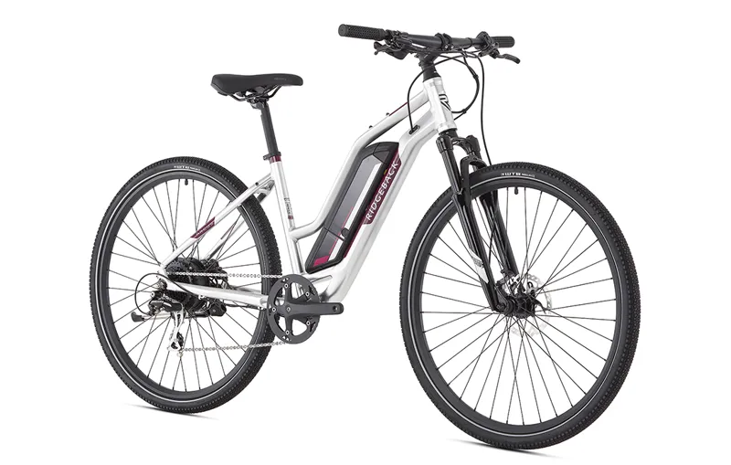 Ridgeback Arcus 1 Open Frame 2025 Electric Urban Bike - Silver-1