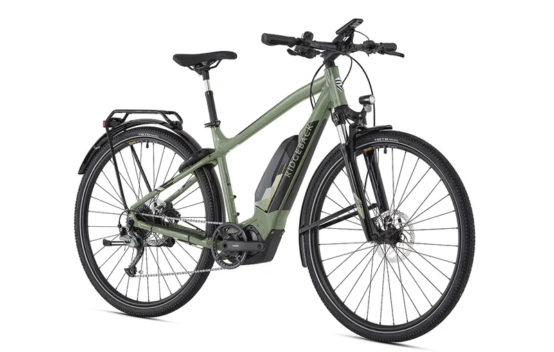 Ridgeback X3 2021 Electric Urban Bike - Green-1