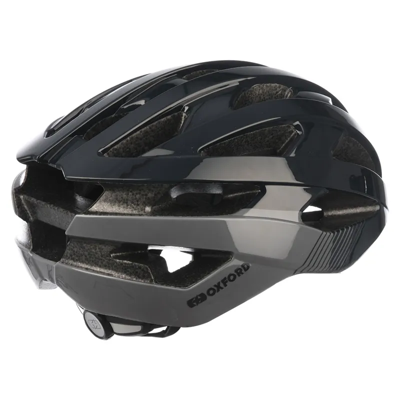 Oxford Raven Road Helmet - Black-1