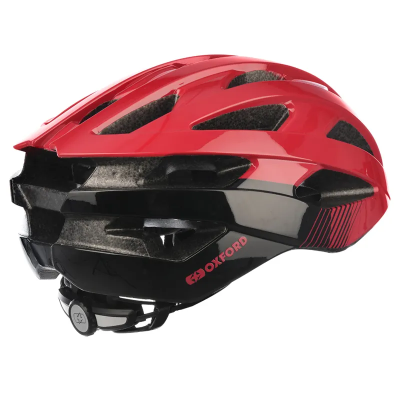 Oxford Raven Road Helmet - Red-1