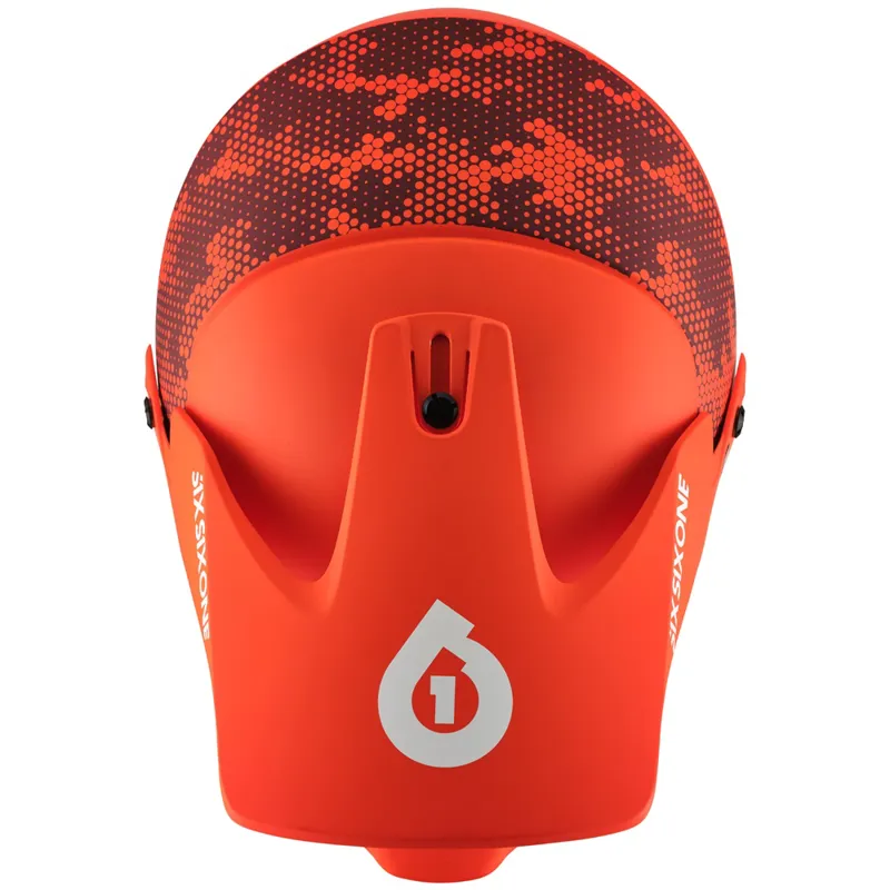 SixSixOne Reset MIPS Full Face Helmet - Digi Orange-8