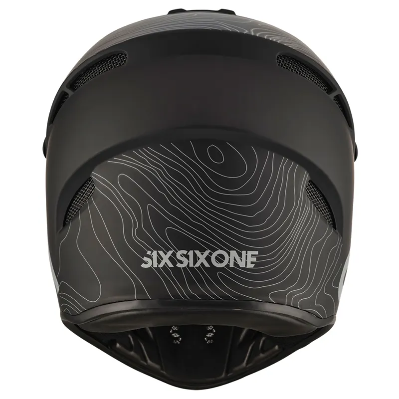 SixSixOne Reset Full Face Helmet - Contour Black-1