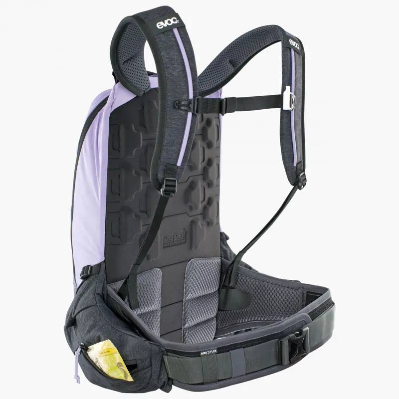 Evoc Trail Pro Protector 16 Litres Backpack - Purple/Black-7