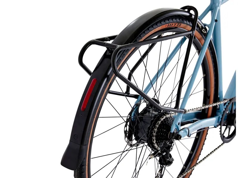 Raleigh Trace Electric Hybrid Bike - Blue-7