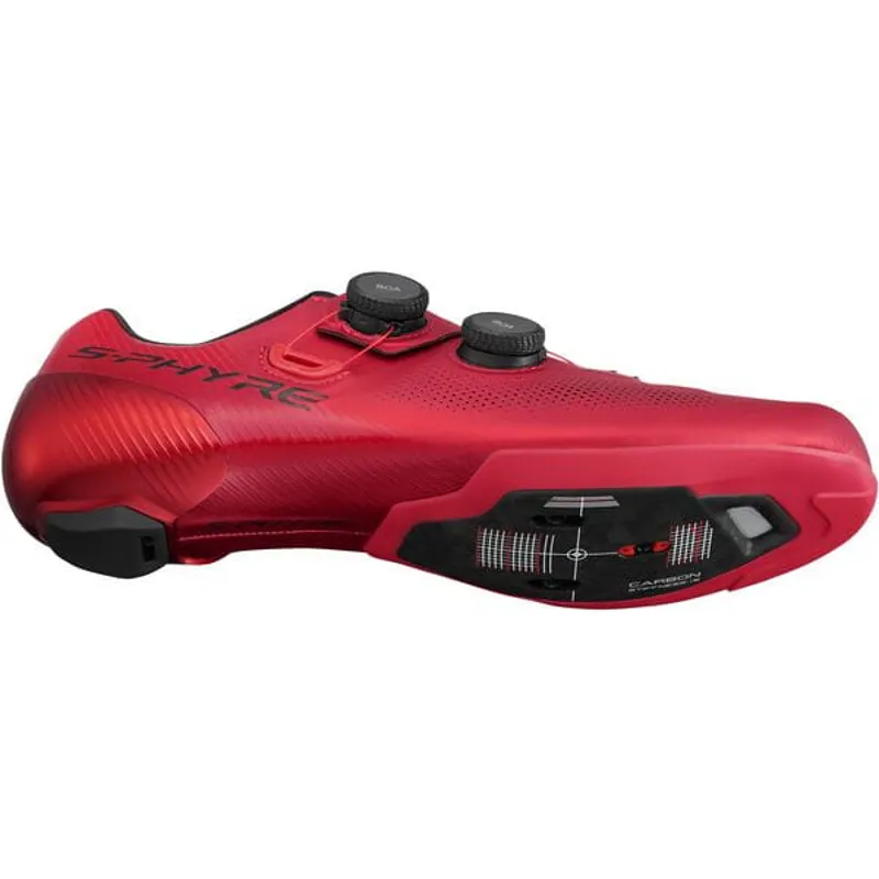 Shimano S-PHYRE RC903 Men's Road Shoes - Red-3
