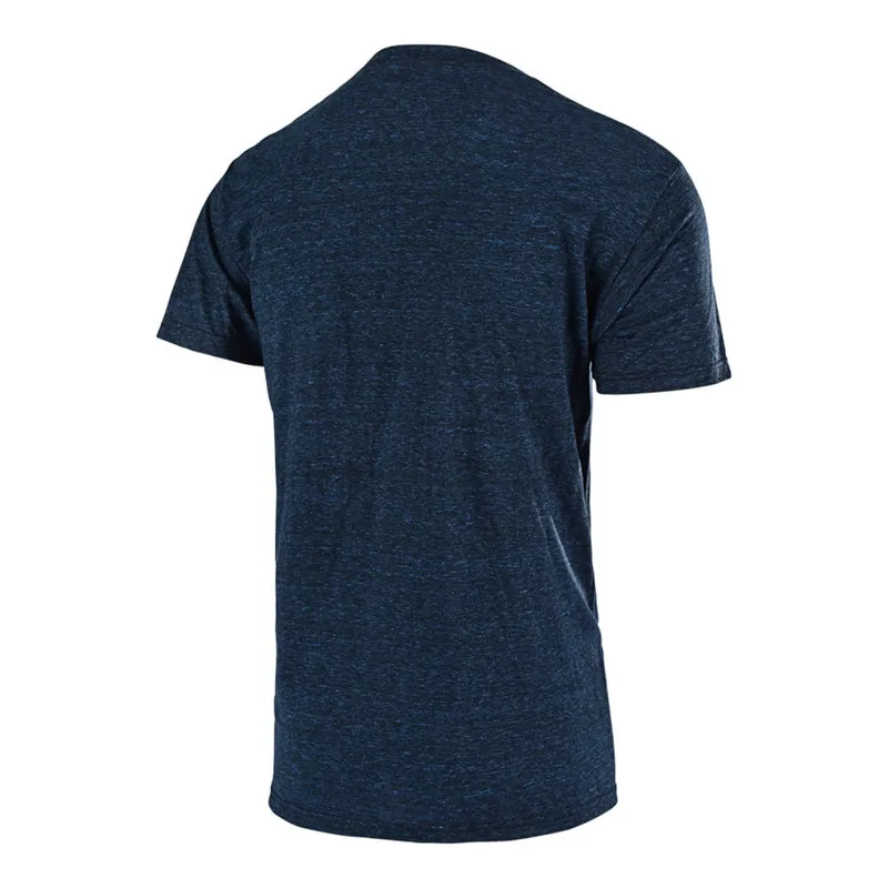 Troy Lee Designs Flowline Short Sleeve Technical T - Midnight Blue-1
