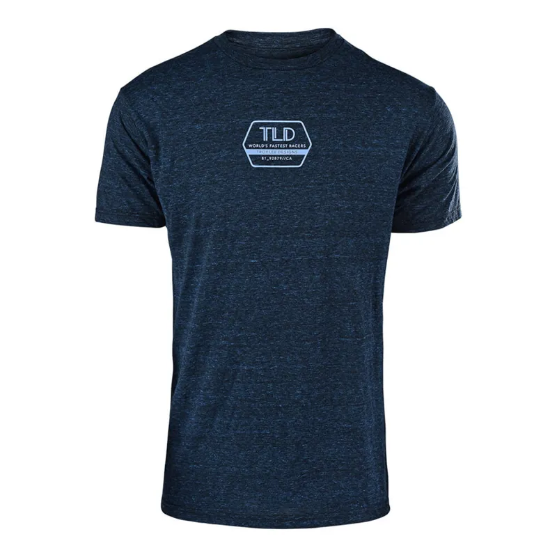 Troy Lee Designs Flowline Short Sleeve Technical T - Midnight Blue-2