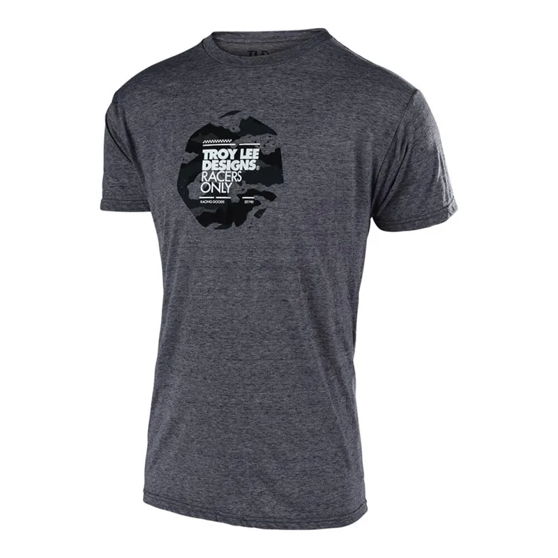 Troy Lee Designs Flowline Short Sleeve Tech Tee - Salt Pepper