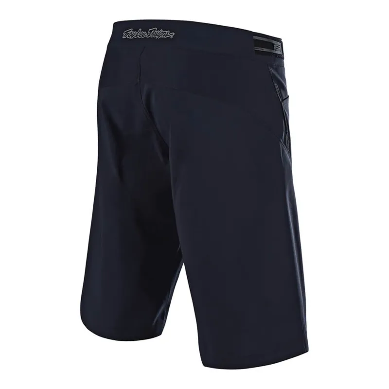 Troy Lee Designs Flowline Baggy Shorts - Solid Black-1