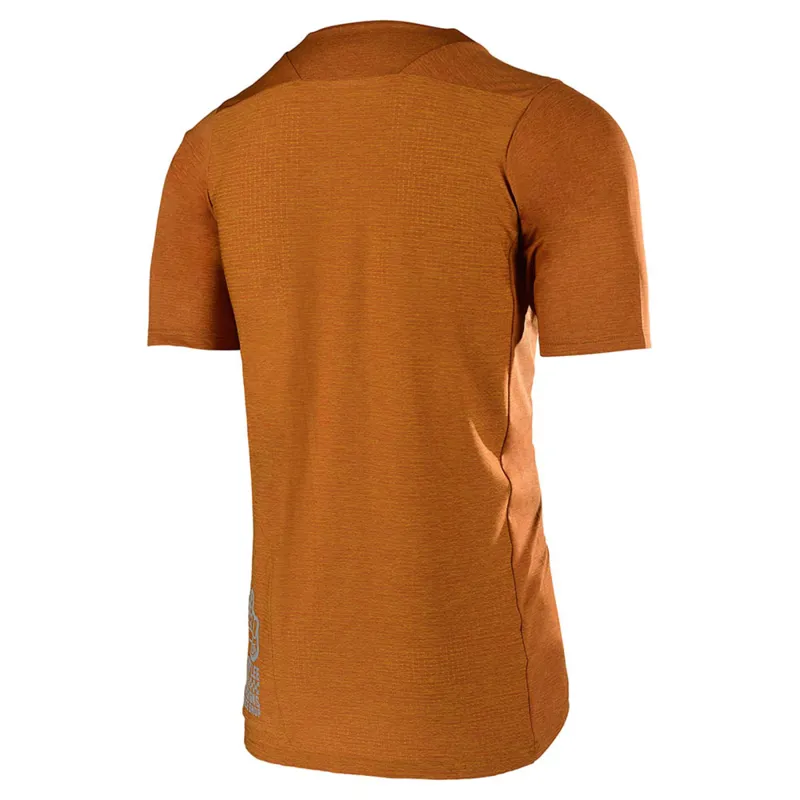 Troy Lee Designs Skyline Short Sleeve Jersey - Heather Bourbon-1